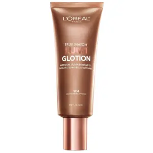 L'Oreal Paris Lumi Glotion Liquid Bronzer | Deep Hydrating | 1.35 Fl Ounce | 904 DEEP