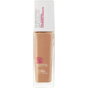 Maybelline Super Stay Full Coverage Liquid Foundation Makeup | Toffee | 1 fl. Ounce. | 330 TOFFEE | Single