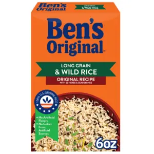 (3 pack) BEN'S ORIGINAL Flavored Long Grain Rice and Wild Rice | Boxed Rice | 6 Ounce Box