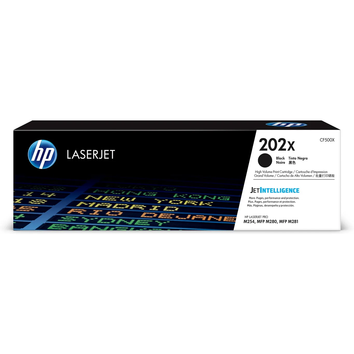 HP 202X High Yield Yellow Original LaserJet Toner Cartridge | ~2,500 pages