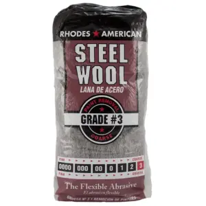 Rhodes American Steel Wool | Course Grade #3,12pad