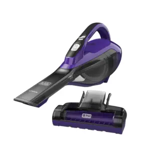 Black and Decker HLVA325JP07 Dustbuster Hand Vacuum Pet (Purple) | Pet Purple