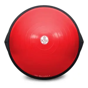 Bosu 72-10850 Home Gym The Original Balance Trainer 65 Centimeters Diameter | Red and Black