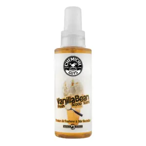 Chemical Guys Vanilla Bean Scent Air Freshener & Odor Eliminator 4 Ounce
