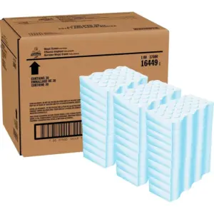 Mr. Clean Extra Durable Magic Eraser Cleaning Pads | For Wall | Floor | Baseboard | Blinds | Door | Stove Top | Refrigerator | Switch Plate | 30 / Carton | Disposable | Chemical-free | Blue | White