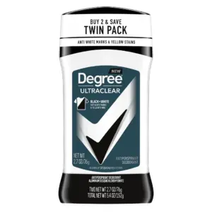 Degree Men UltraClear 72H Men's Antiperspirant Deodorant Stick | 2.7 Ounce Twin Pack