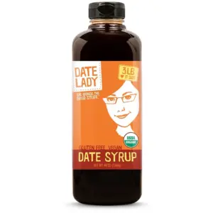 Date Lady Date Syrup 3 lb Bottle | 1 | Vegan | Gluten-Free and Kosher | Dates | 48 Ounce (Pack of 1)