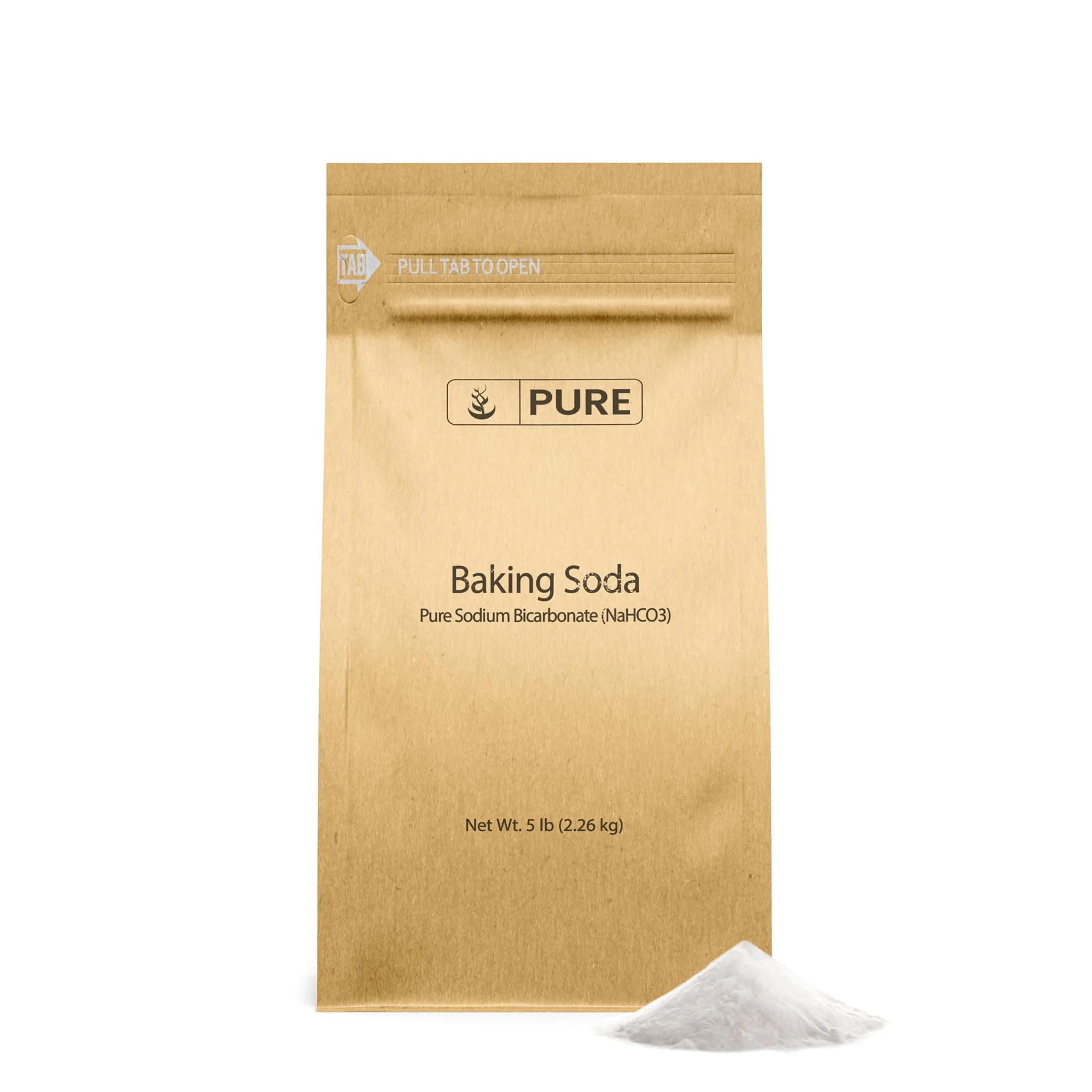 Pure Original Ingredients Sodium DEF29 Bicarbonate (Baking Soda) (1 lb) Eco-Friendly Packaging | Always Pure | No Fillers Or Additives