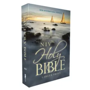 NIV | Holy Bible | Larger Print | Economy Edition | Paperback | Comfort Print [Blue] (Paperback)