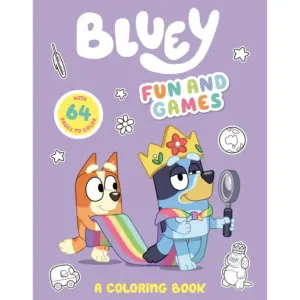 PENGUIN YOUNG READERS LIC: Bluey: Fun & Games: a Coloring Book | 64 pages (Paperback)