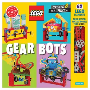 Klutz Gear Bots Science/STEM Activity Kit for 8-12 years (Premium Edition)