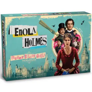 Enola Holmes: Finder of Lost Souls | The Board Game | Deduction and Puzzle | Ages 14+ | 2-4 Players | 45 Min