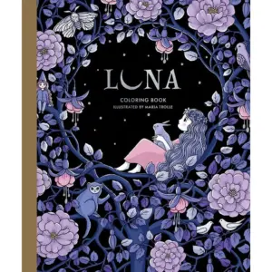 Maria Trolle Luna Coloring Book | (Hardcover)